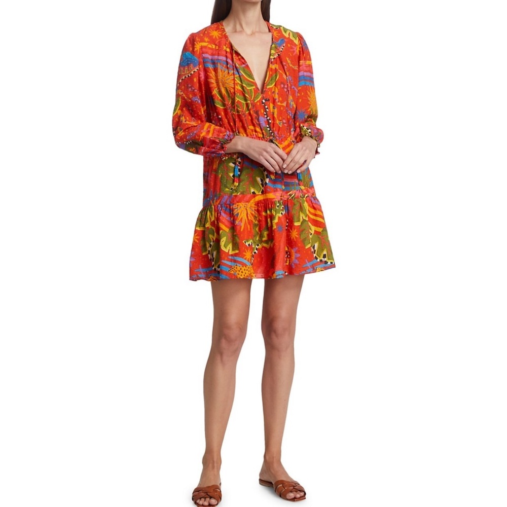 Farm Rio Magic Forest mini dress